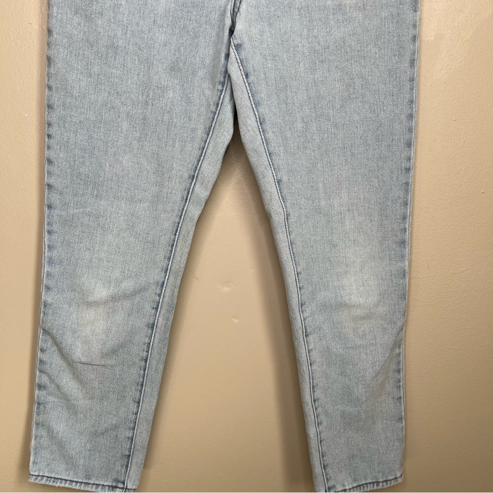 Pacsun Los Angeles Mom Light Denim High Waisted Ankle Cropped Jeans Size 27 - Picture 3 of 10
